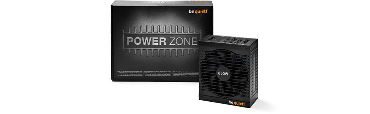 850 Watt Be Quiet Power Zone Modular 80 Bronze be quiet! Power Zone 850W 80 Plus Bronze - Zasilacze do komputera
